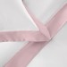  Элитное постельное белье Sharmes Fringe белый/нежно-розовый