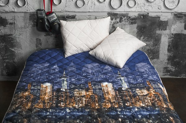 Комплект одеяло и подушка Natures Вечерний Город