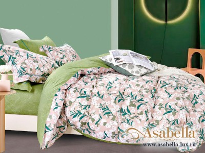 Постельное белье из печатного сатина Asabella 1920